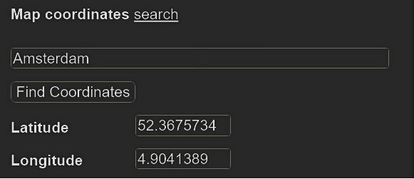 Geocoding